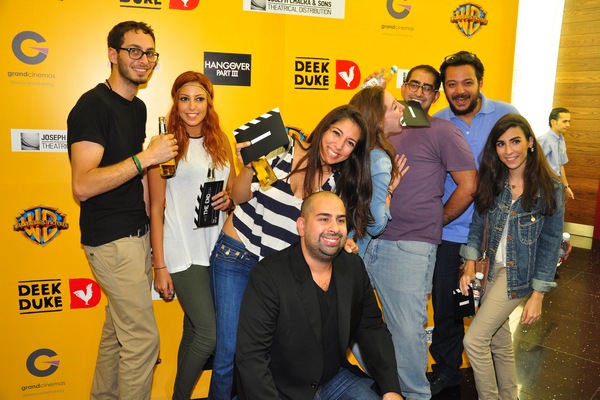 Deek Duke Premiere of The Hangover III